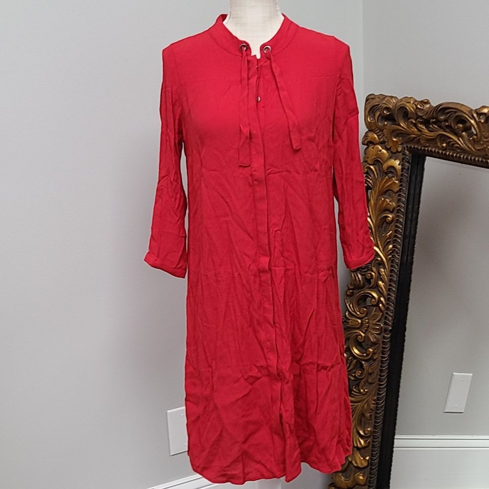 Mama Licious Red Dress Women Size XS